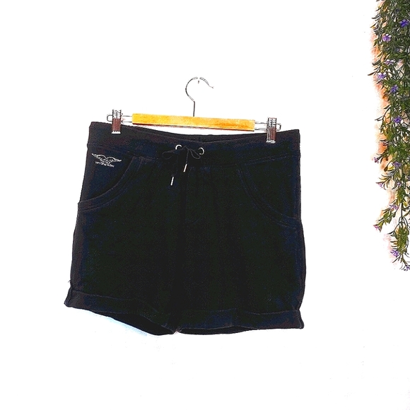 VICTORIA SECRET ♡ Ladies Black Shorts - Picture 1 of 5